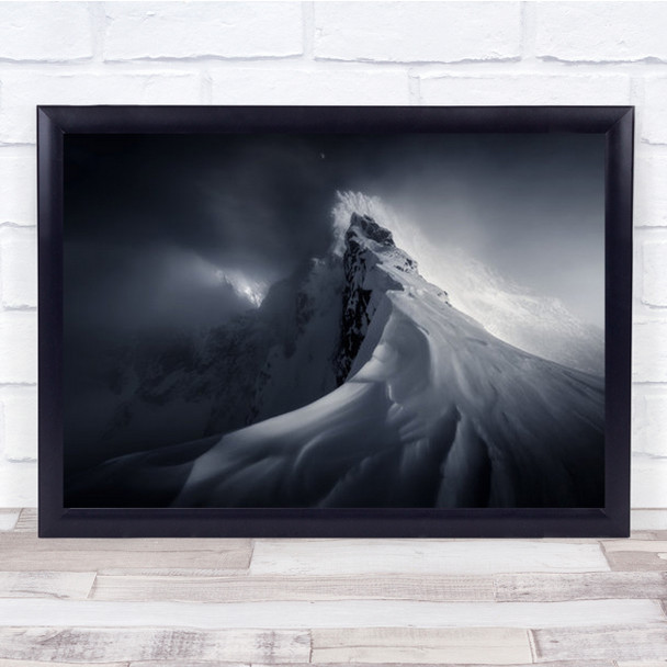 Crown Of High Tatras Landscape Peak Top Summit Wall Art Print