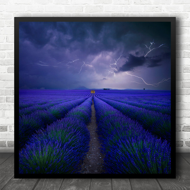 Lavenderfeld Creative Surreal Montage Conceptual Mood Square Wall Art Print