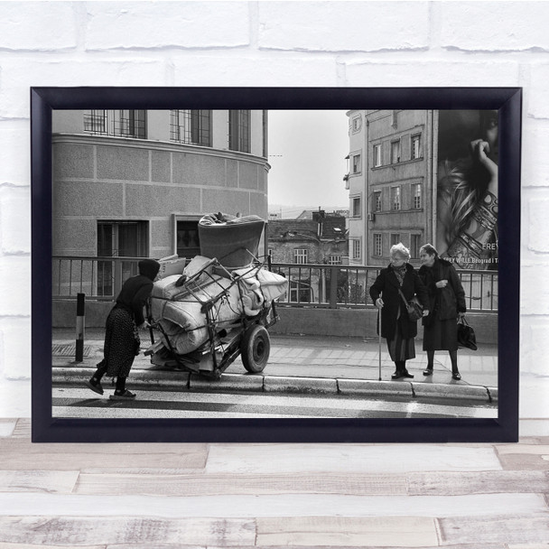Street Women Mocking Intolerance Belgrade Serbia Ladies Wall Art Print Street Women Mocking Intolerance Belgrade Serbia Ladies Wall Art Print