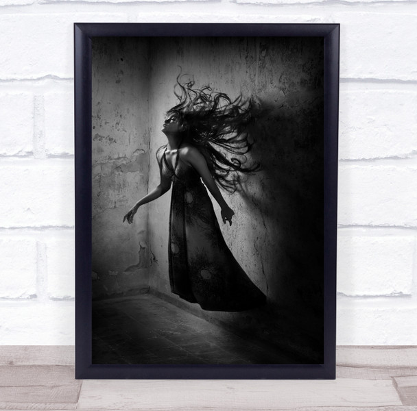 Medusa Horror Thriller Mythology Woman Hair Dress Wall Wall Art Print