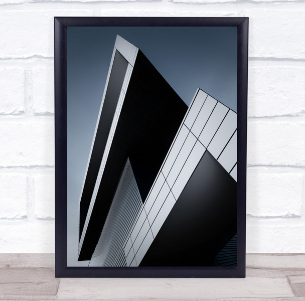 Architecture Jeroenvandewiel Abstraction Building Pov Wall Art Print