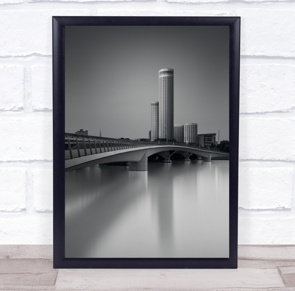 Fine art architecture Long exposure Skyline Monsoon Wall Art Print