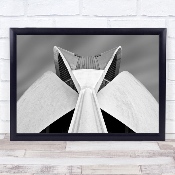 Valencia Calatrava Mono Spain Building Roof Europe Wall Art Print