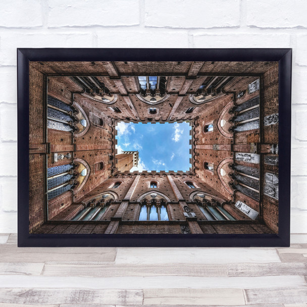 Siena Tuscany Torre Palazzo Mangia Il Del Mangia, Wall Art Print