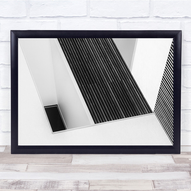 Abstract Architecture Structures Lines patterend Wall Art Print