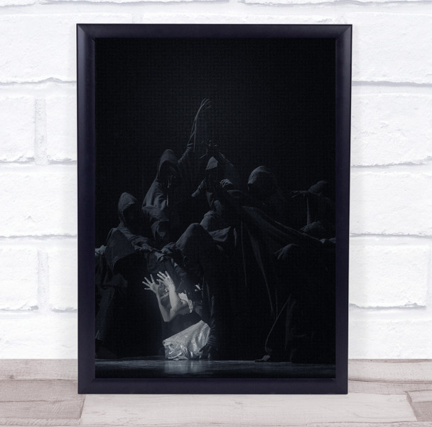 Ballet Dance Evil Dark Snow White Story Save Me Wall Art Print