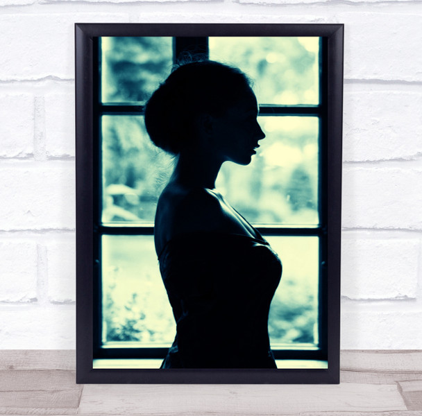 Woman Historical Illustration Narrative Emotive Wall Art Print