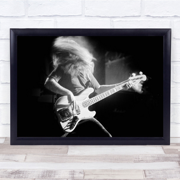 Opeth Live Portugal Open Bass Guitar Bedtime Wall Art Print