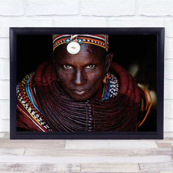 Africa People Africa people Africa life Wild Africa Samburu Kenya Wall Art Print