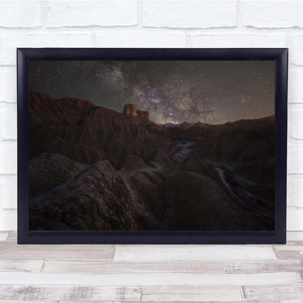 Landscape Night Landscape Long Exposure Streak Streaks Light stars Print