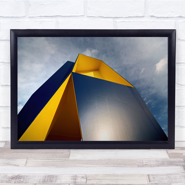 Art Abstract colourful large box Wall Art Print