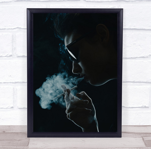 Girl Smoke Studio Evgeniya Wall Art Print