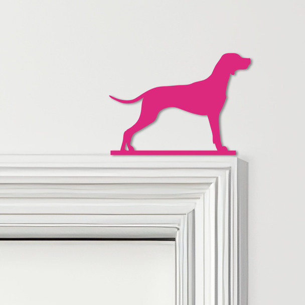 Door Topper Coonhound Dog Various Colours Top Of Door Frame Decorative Sign