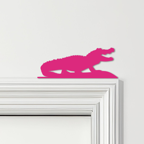 Door Topper Crocodile Various Colours Top Of Door Frame Decorative Sign