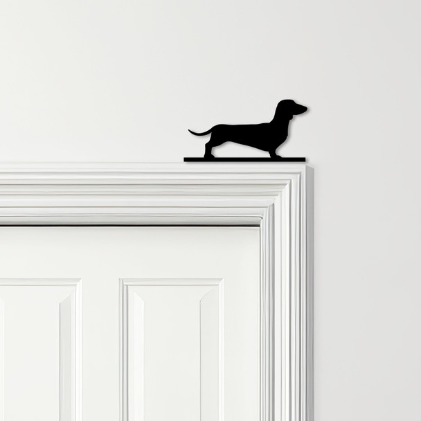 Door Topper Dachshund Dog Various Colours Top Of Door Frame Decorative Sign