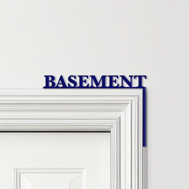 Door Topper Basement Decor Word Quote Various Colours Decorative Sign