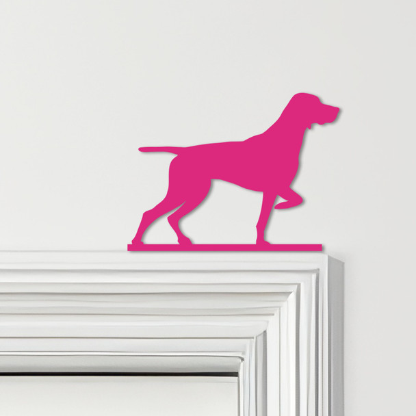 Door Topper Dog Pointer Dog Various Colours Top Of Door Frame Decorative Sign