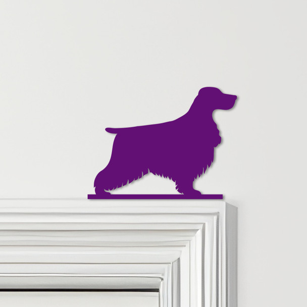 Door Topper English Cocker Spaniel Dog Various Colours Decorative Sign