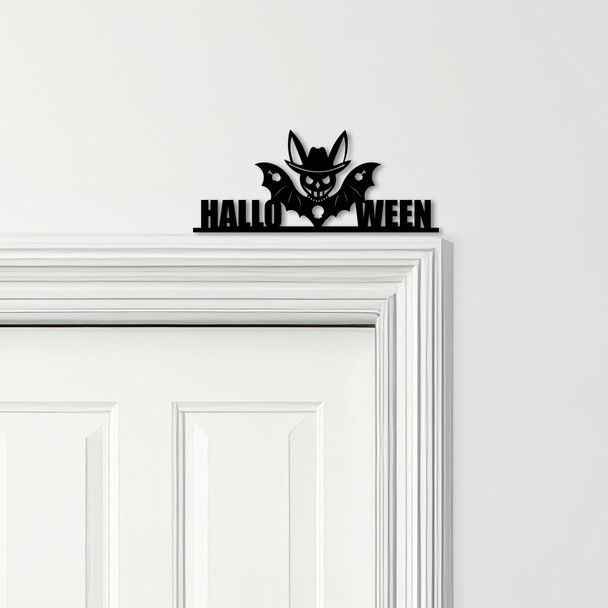 Door Topper Halloween Decor Bat Various Colours Top Of Door Frame Decor Sign