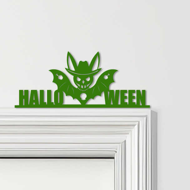 Door Topper Halloween Decor Bat Various Colours Top Of Door Frame Decor Sign