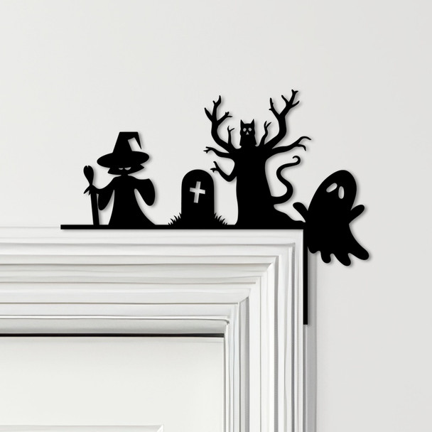 Door Topper Halloween Decor Characters Various Colours Decorative Sign