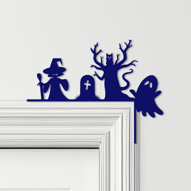 Door Topper Halloween Decor Characters Various Colours Decorative Sign