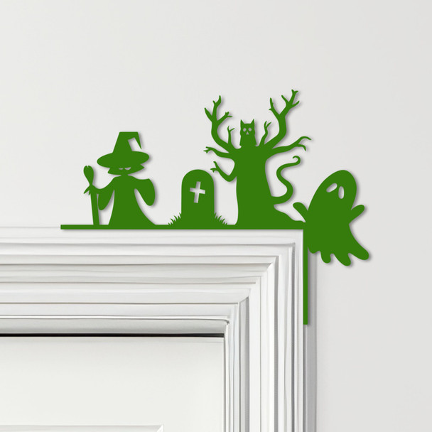 Door Topper Halloween Decor Characters Various Colours Decorative Sign