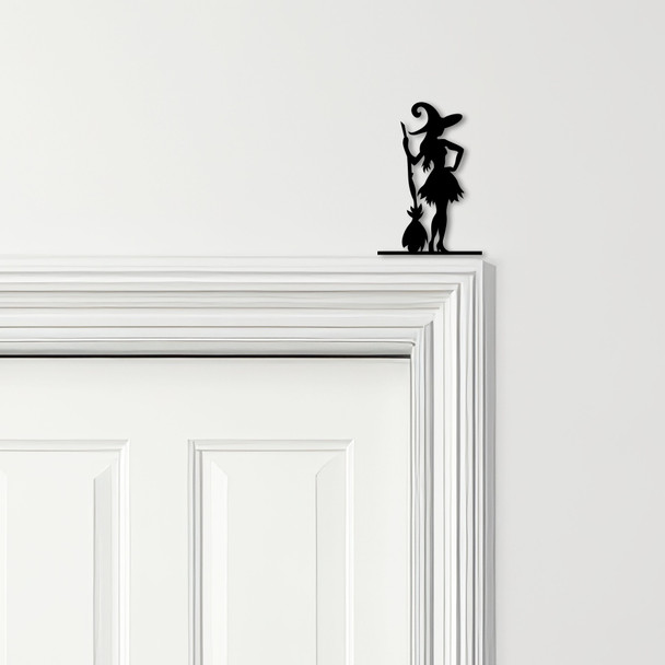 Door Topper Halloween Decor Witch Various Colours Top Of Door Frame Decor Sign