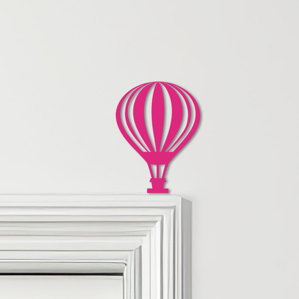Door Topper Hot Air Balloon Various Colours Top Of Door Frame Decorative Sign