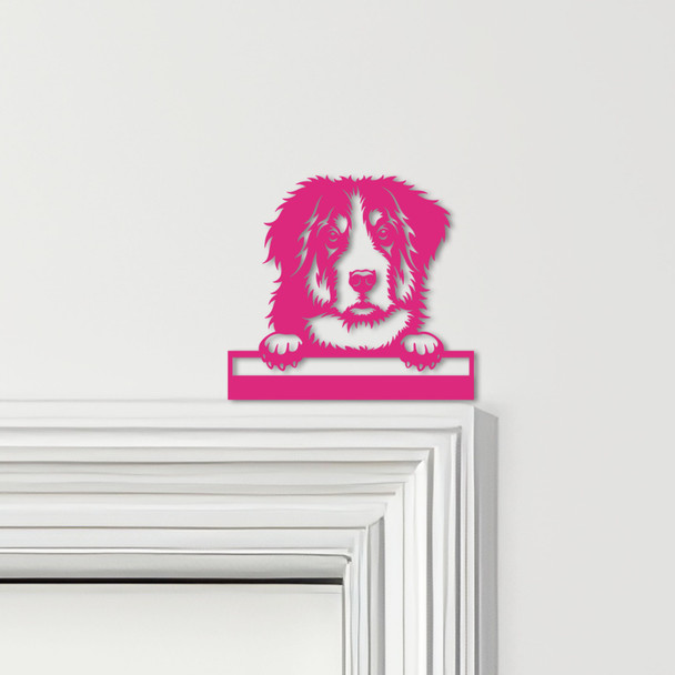 Door Topper Bernese Mountain Dog Various Colours Top Of Door Frame Decor Sign
