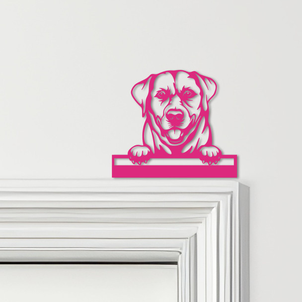 Door Topper Labrador Dog Various Colours Top Of Door Frame Decorative Sign