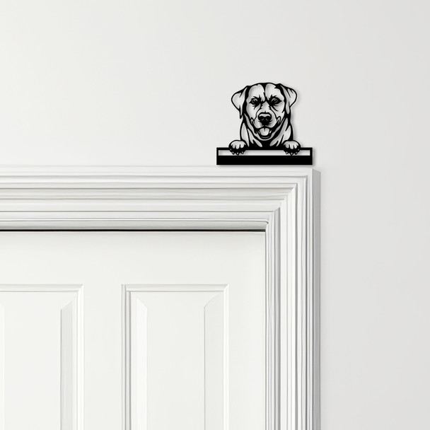 Door Topper Labrador Dog Various Colours Top Of Door Frame Decorative Sign