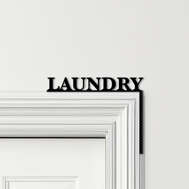 Door Topper Laundry Room Decor Various Colours Top Of Door Frame Decorative Sign