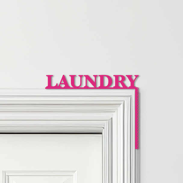 Door Topper Laundry Room Decor Various Colours Top Of Door Frame Decorative Sign