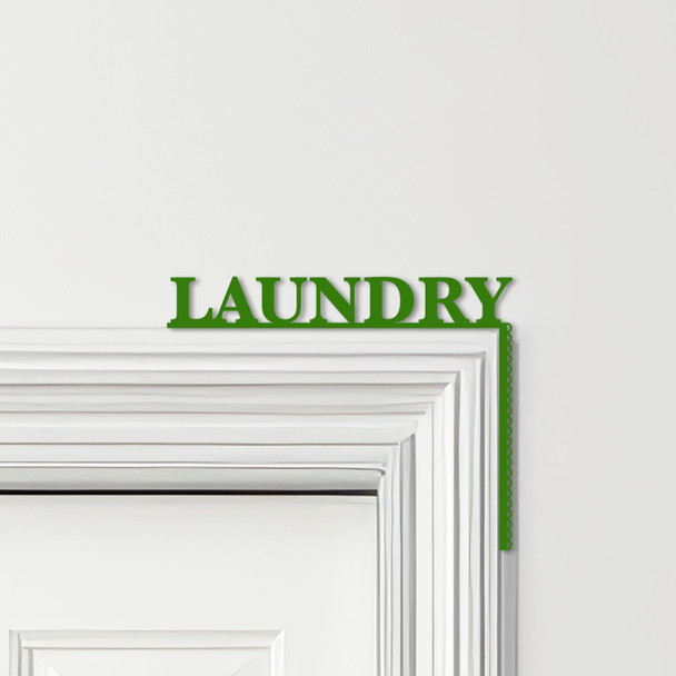 Door Topper Laundry Room Decor Various Colours Top Of Door Frame Decorative Sign