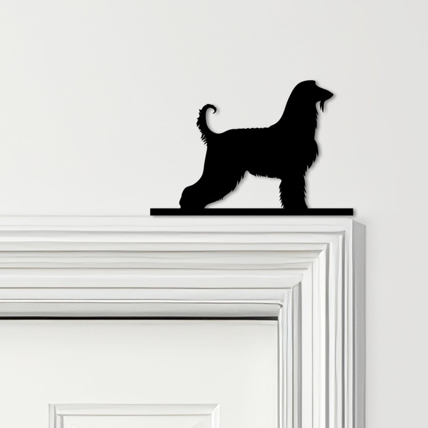 Door Topper Afghan Hound Dog Various Colours Top Of Door Frame Decorative Sign