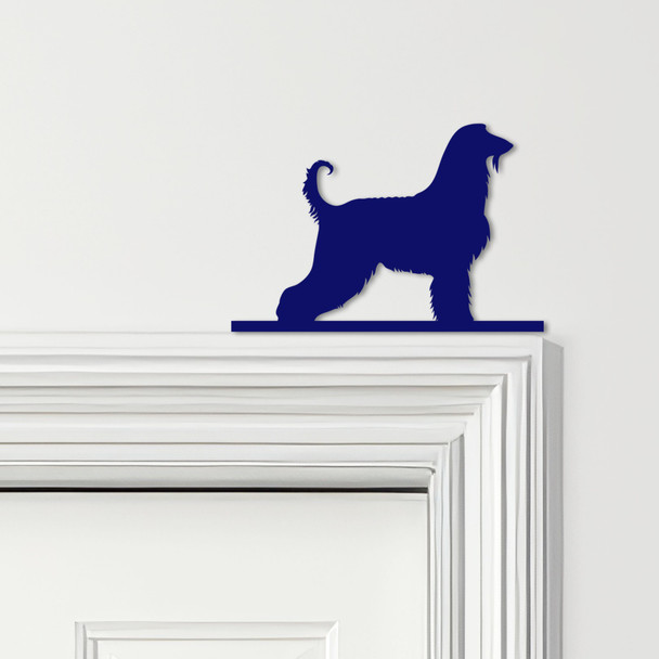 Door Topper Afghan Hound Dog Various Colours Top Of Door Frame Decorative Sign