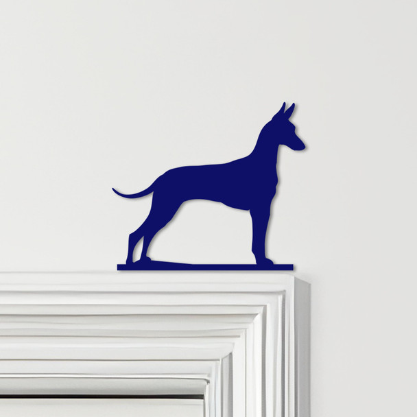 Door Topper Manchester Terrier Dog Various Colours Top Of Door Decorative Sign