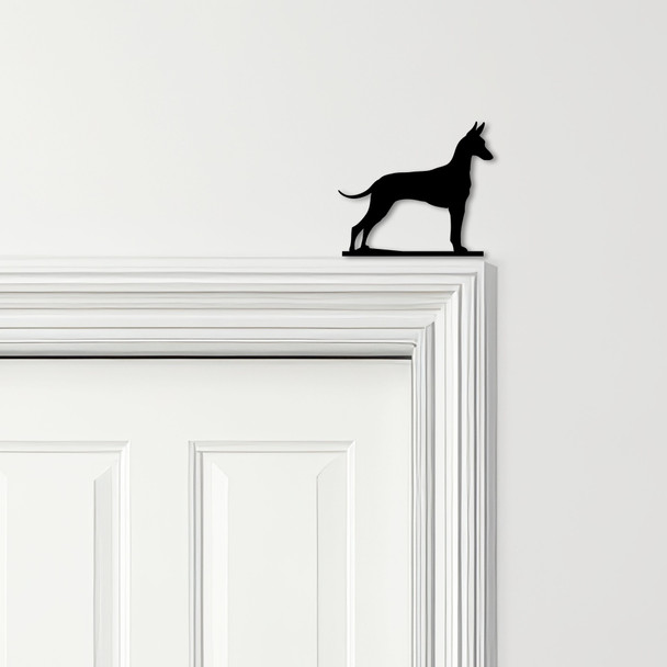 Door Topper Manchester Terrier Dog Various Colours Top Of Door Decorative Sign