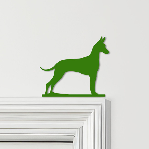 Door Topper Manchester Terrier Dog Various Colours Top Of Door Decorative Sign
