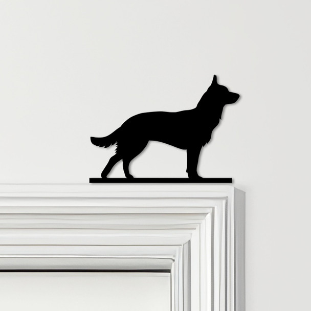 Door Topper Blue Heeler Australian Cattle Dog Various Colours Frame Decor Sign