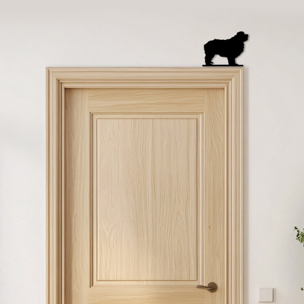 Door Topper Newfoundland Dog Various Colours Top Of Door Frame Decorative Sign