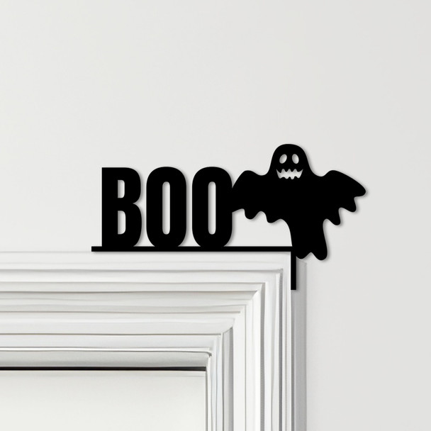 Door Topper Boo Cute Ghost Halloween Decor Various Colours Frame Decor Sign