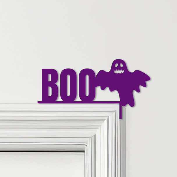 Door Topper Boo Cute Ghost Halloween Decor Various Colours Frame Decor Sign