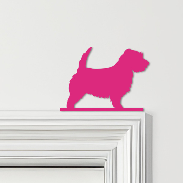 Door Topper Norfolk Terrier Dog Various Colours Top Of Door Frame Decor Sign