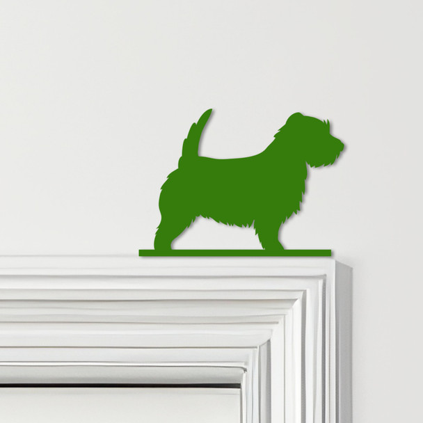 Door Topper Norfolk Terrier Dog Various Colours Top Of Door Frame Decor Sign