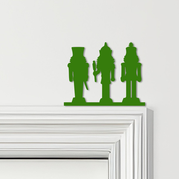 Door Topper Nutcrackers Christmas Decor Various Colours Decorative Sign