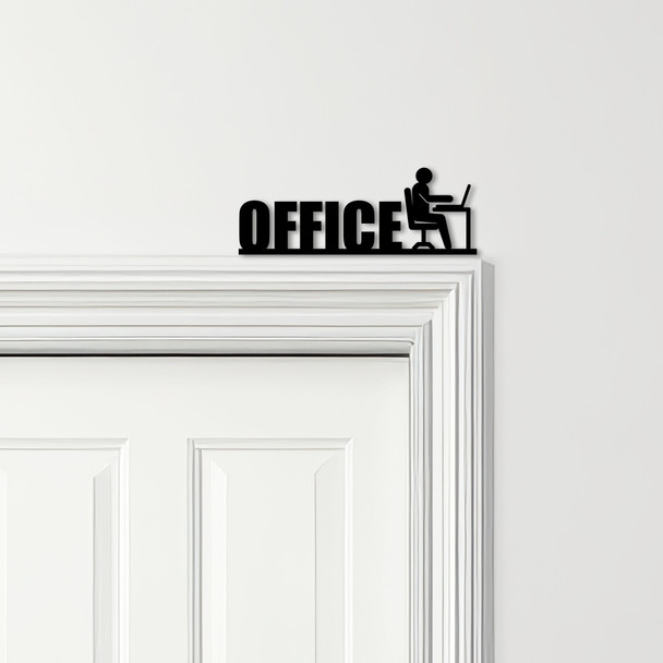 Door Topper Office Decor Lettering & Desk Various Colours Decorative Sign