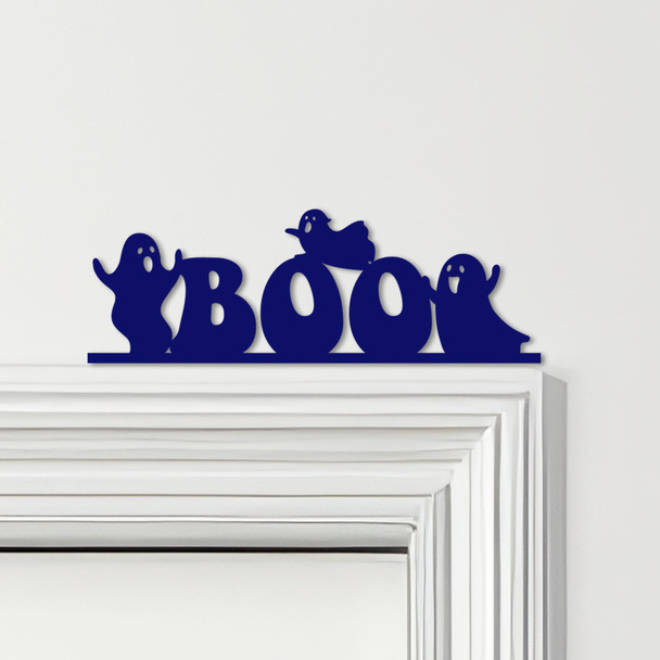 Door Topper Boo Ghosts Halloween Decor Various Colours Decorative Sign