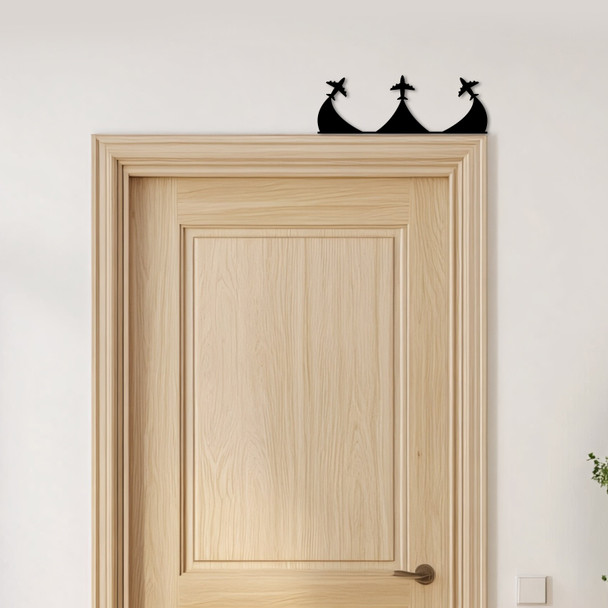 Door Topper Planes Flying Various Colours Top Of Door Frame Decorative Sign